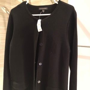 Long sweater jacket -- brand new